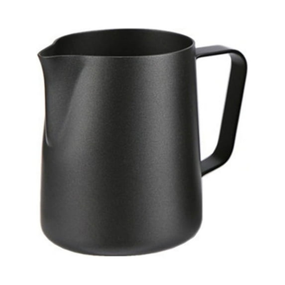Milk Frothing Pitcher Stainless Steel 304, 12 oz/20oz (350ml/600ml) Espresso Steaming Pitcher Stencils for Cappuccino y Latte