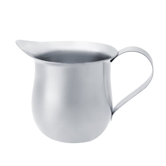 Milk Frothing Pitcher, Steaming Pitcher Stainless Steel Coffee Bar Espresso Machine Accessories, Cappuccino Barista Tools Milk Jug Steamer Frother Cup with Latte Art Pen[60ml]