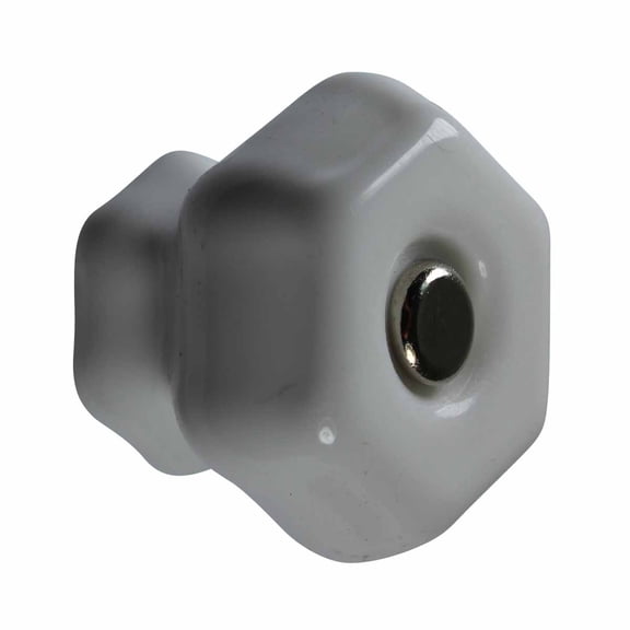 Milk Glass Kitchen Cabinet Knobs and Drawer Cupboard Door Drawer Cupboard Door Pulls 1 1/4 in. Dia w/ Chrome Screw|Renovators Supply