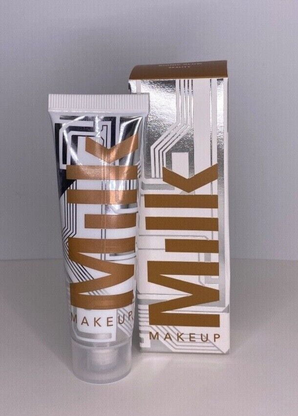 Milk Makeup Bionic Glow Liquid Highlighter, Reality Luminous Bronze, 0.9 Oz