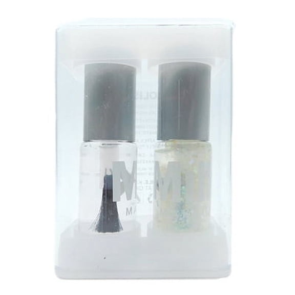 Milk Makeup Nail Polish Duo Crystal, Rock It   .14 fl oz each