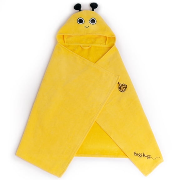 Milk&Moo Baby Towels and Washcloths, Ultra Soft, Quick Dry, Colorful Animals 2 Count
