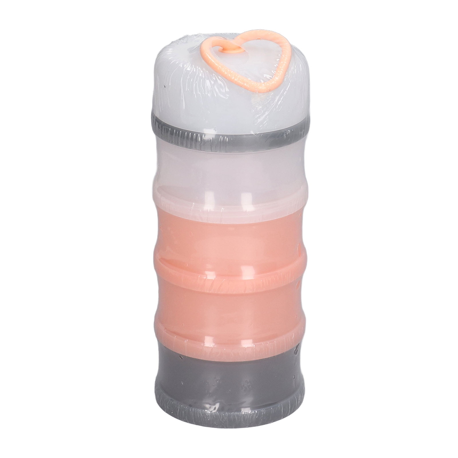 Stackable Powders Milk Powder Dispenser 3 Layers Stackable Portable Snack Food Storage ...