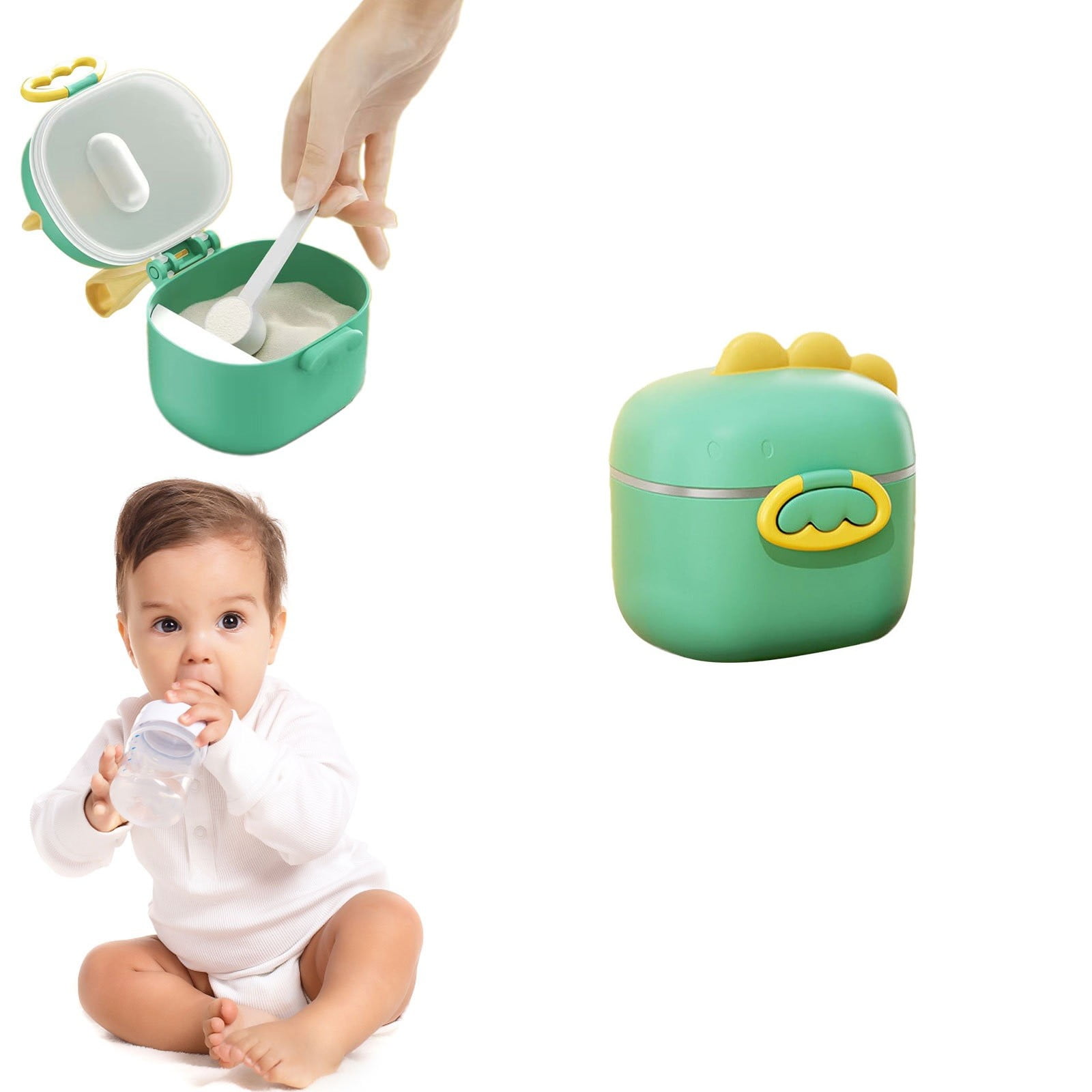 Milk Powder Storage Container Baby Milk Powder Dispenser Portable Milk ...