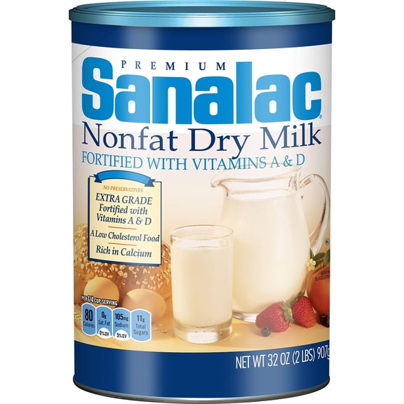 Milk Sanalac Non 1 Qt Fat Dry