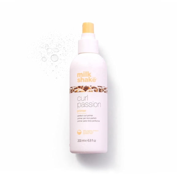Milk_Shake Curl Passion Leave-In Hair Primer for Curly Hair, Detangles, Hydrates and Seals Cuticles, 6.8 fl oz