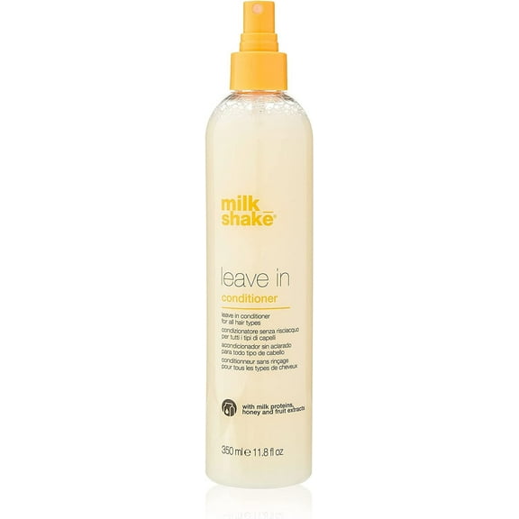 milk_shake Leave-In Conditioner Spray Detangler for Natural Hair with Milk Protein & Honey, Vanilla, 11.8 oz