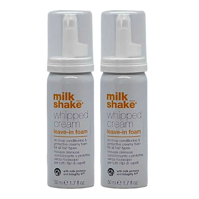 Milk Shake Whipped Cream Leavein Foam 1.7 Oz (Pack of 2)