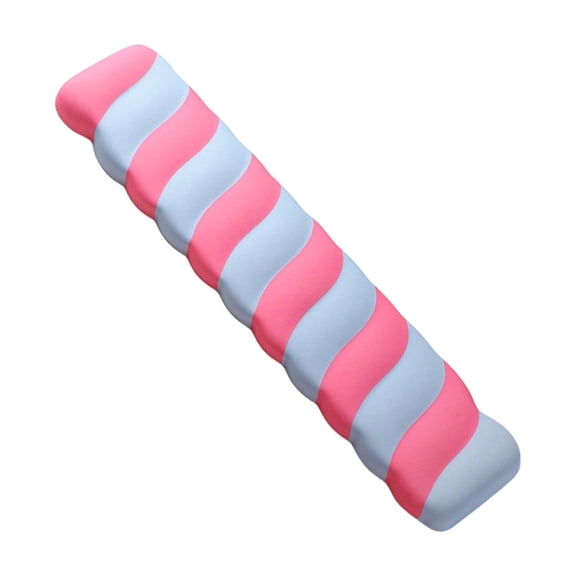 Milk Silk Rubber Pad And Keyboard Wrist Rest With PU Antislip Base For Computer Users