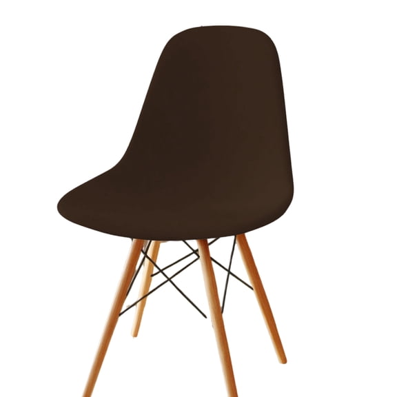Milk Silk Shell Chair Covers Modern Simple High Elasticitys Chair Slipcover Color Chair Covers for Home