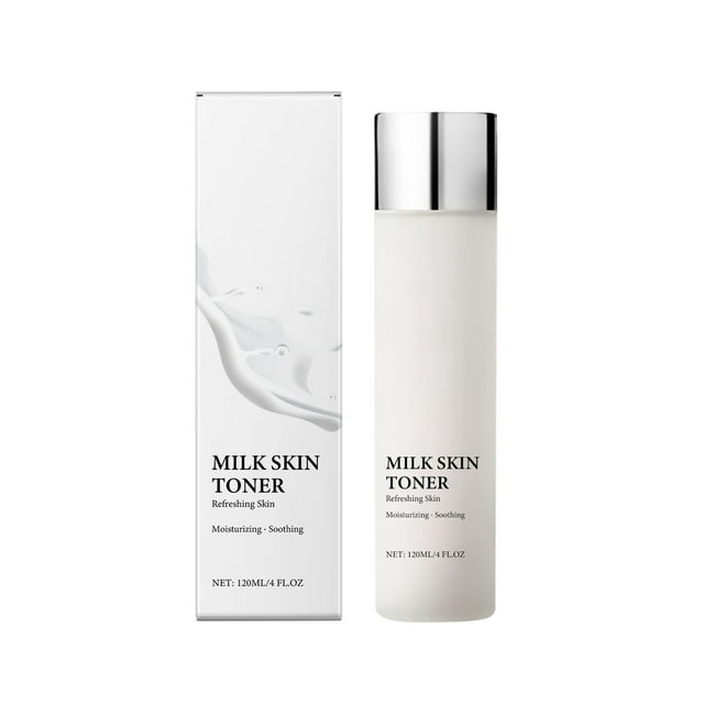 Milk Skin Toner Light Instant Hydration With 4 Pore Vegan Toner For Acneprone Milk Toner With 4