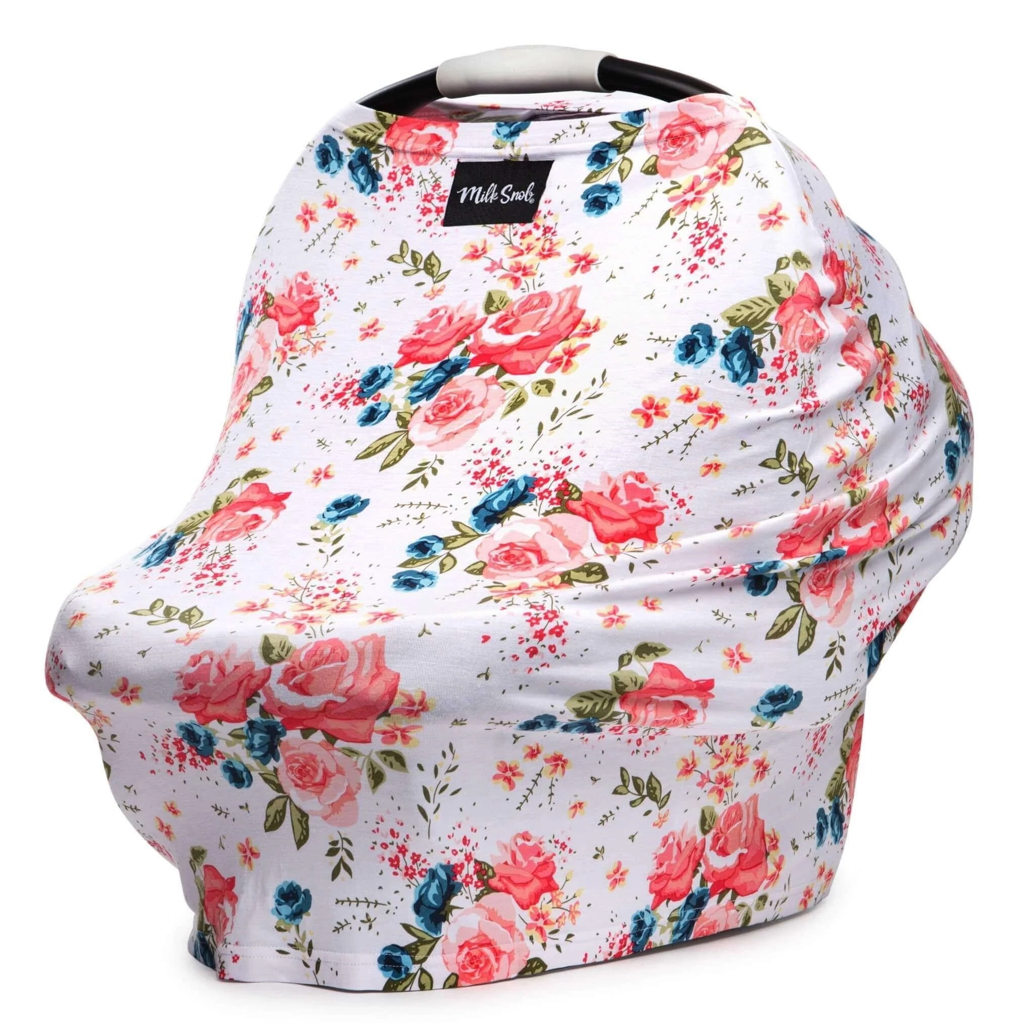 Milk Snob FRENCH FLORAL 5-in-1 Baby Nursing and Car Seat Cover