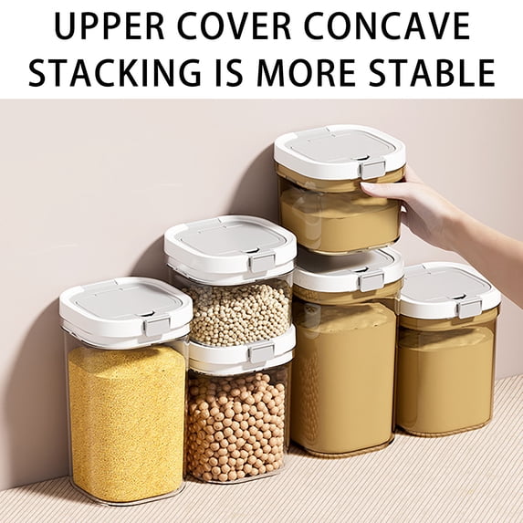 Milk Storage Container Can, Light-Blocking Airtight Sealed Canister, Large Capacity Portable Baby Formula Dispenser for Travel and Dry Food Storage