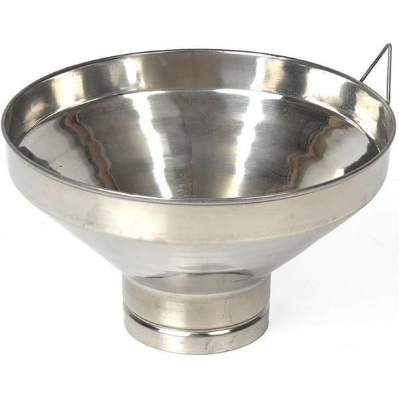 Milk Strainer with Screen and Lock, Stainless Steel, Fits Large Milk Cans, 5 Qt Capacity - Please Confirm Item Dimensions Before Ordering