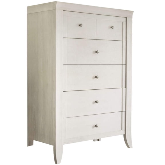 Milk Street Baby Cameo Tall Chest / 5-Drawer Dresser in Steam GREENGUARD GOLD CERTIFIED FINISHES