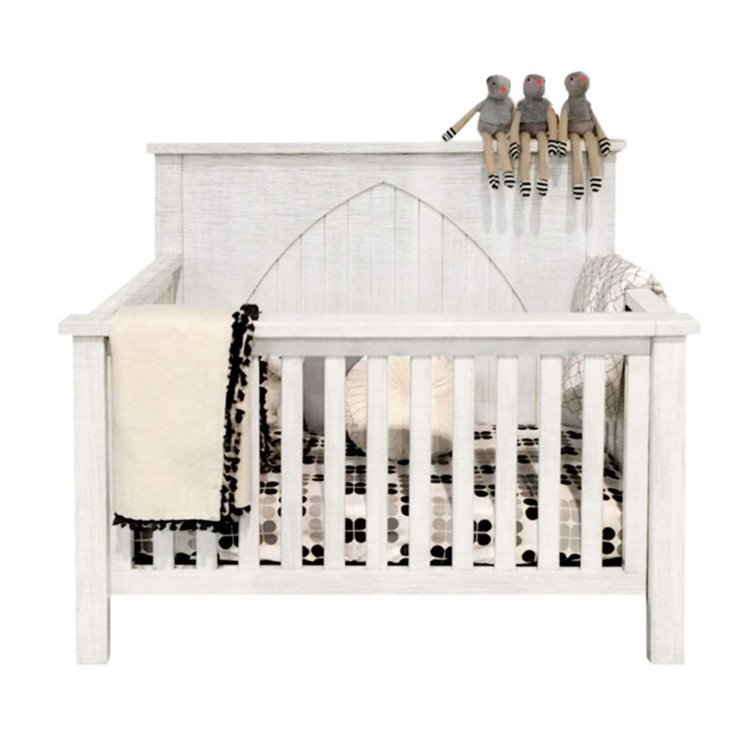 Milk Street Baby Relic Collection Winchester 4-in-1 Convertible Crib in Cloud