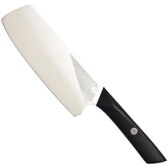 Milk Street Kitchin-to Hybrid Chefs Knife Thin 1.2mm Blade Glides Through Veggies, Lightweight Japanese-Style Cleaver & Prep Knife Safe Rounded Tip, Secure Grip, Precision Control