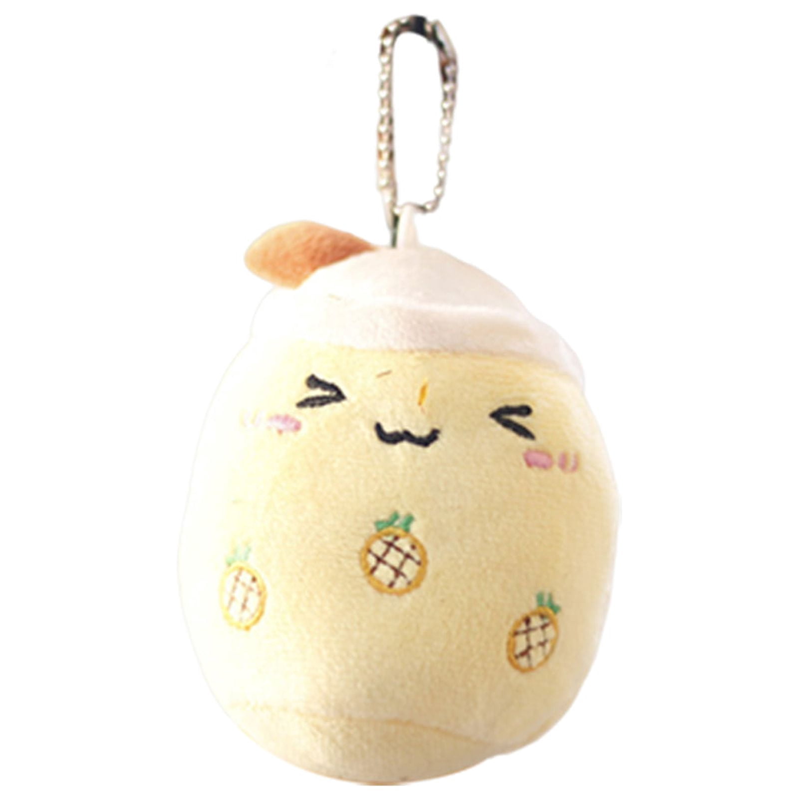 Milk Tea Cup Doll Keychain - Soft Plush Keychain with Lovely Milk Tea ...