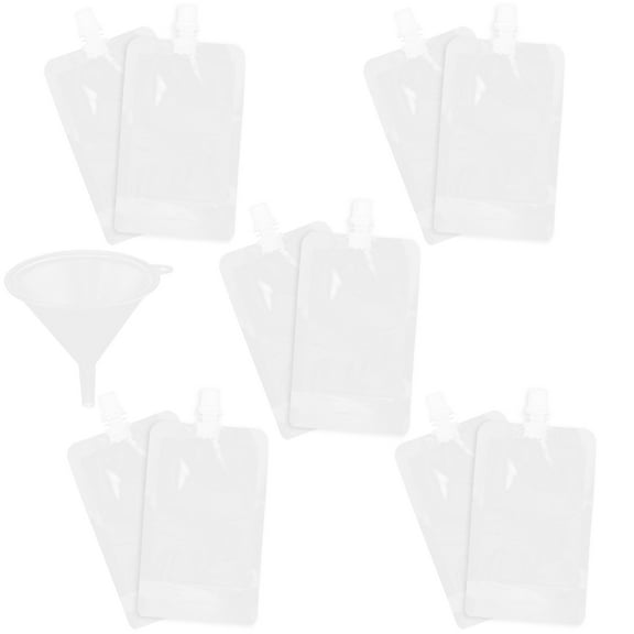 Milk Tea Packaging Bag Wine Plastic Flask Drink Pouch Drinking Bags Cruise Liquor Water Flasks Travel