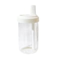 thumbnail image 1 of Milk Tea Straw Cup Portable Transparent Tea Cup Plastic Reusable Large Capacity Covered Iced Coffee Cup Leak Proof Drinking Cup Suitable For School Travel Outdoor Use Glass&Bottle, 1 of 5