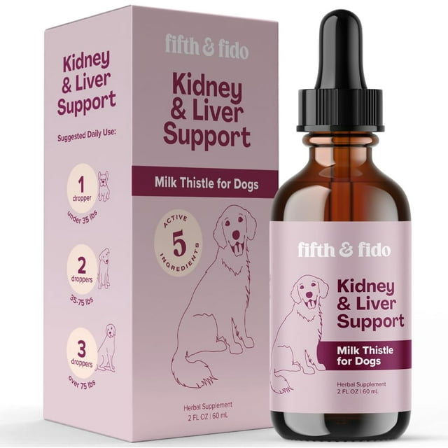 Milk Thistle for Dogs OIF8 Liver Support for Dogs Milk Thistle for