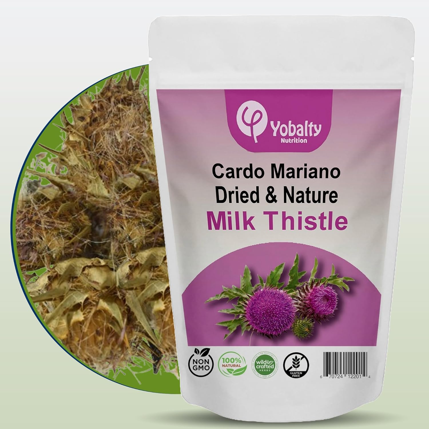 Milk Thistle dried Herb Premium Cardo Mariano Tea from Mexico, 100