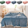 thumbnail image 1 of Milk Velvet Summer Comforter | Cool Breathable Cotton Polyester Blanket | Washable Solid Colors | Moisture Wicking | 100x150cm | 1pc | Soft Textured Quilt, 1 of 9