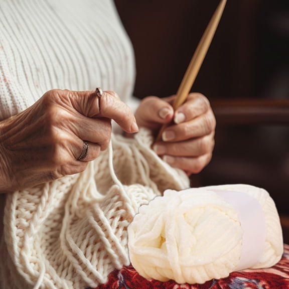 Milk Wool Tie Dye Yarn for Knitting, Crocheting, and Blanket Crafting