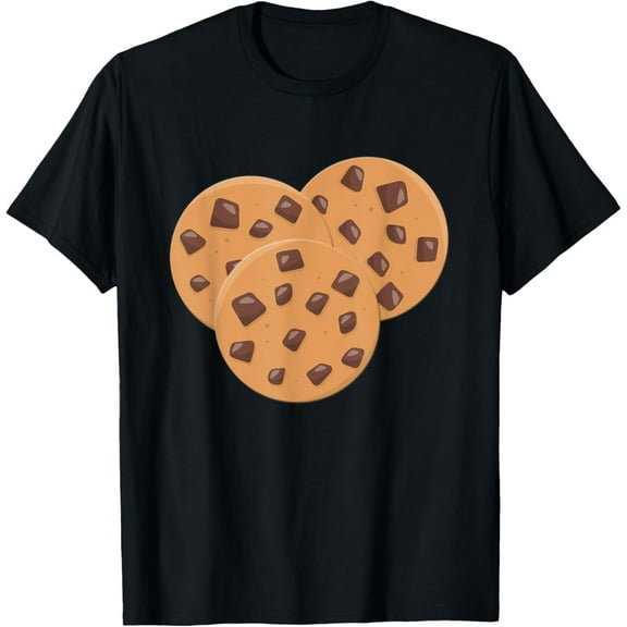 Milk and COOKIES Couples Halloween Costume Matching Shirt T-ShirtMen and women, Black T-shirt, size: Extra large