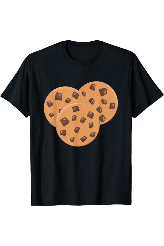 Milk and COOKIES Couples Halloween Costume Matching Shirt T-ShirtMen and women, Black T-shirt, size: Extra large