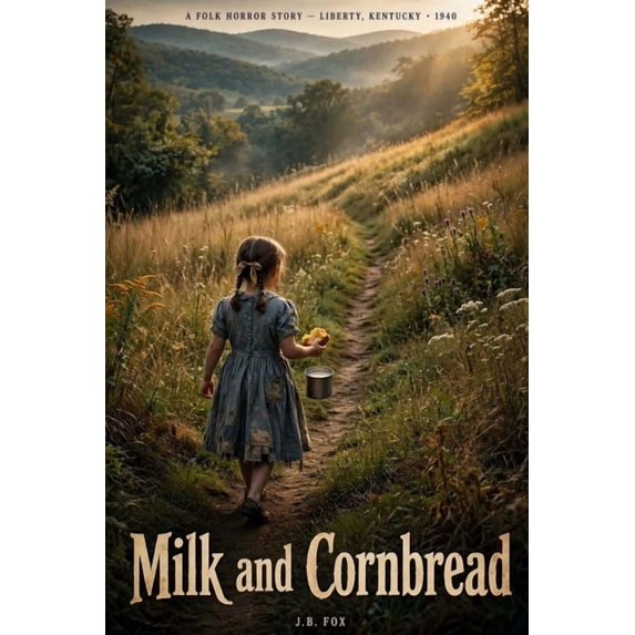 J.B. Fox Appalachian Folk & Horror Colle Milk and Cornbread: A Dark Appalachian Novel of Kentucky During the Great Depression, (Paperback)