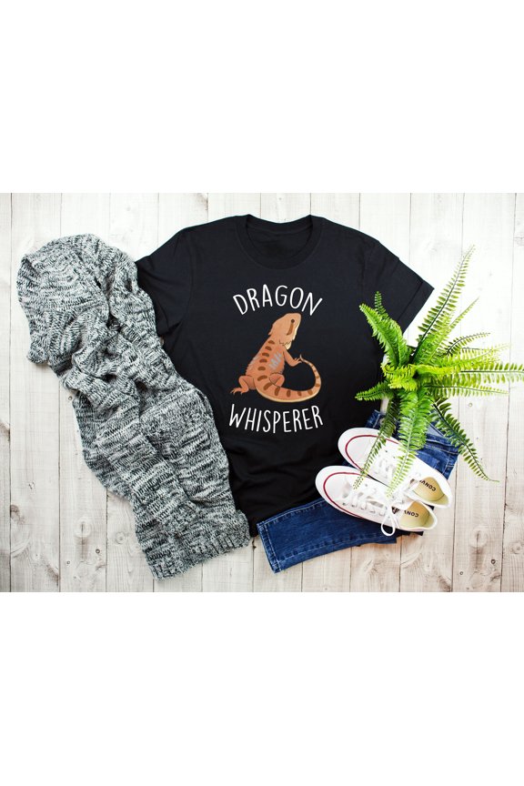 Bearded Dragon Shirt, Women, Men Tshirt, Pet Reptile Lover Gift, Lizard T-Shirt, Cute Bearded Dragon Tee Beardie Mom Dad Herpetologist