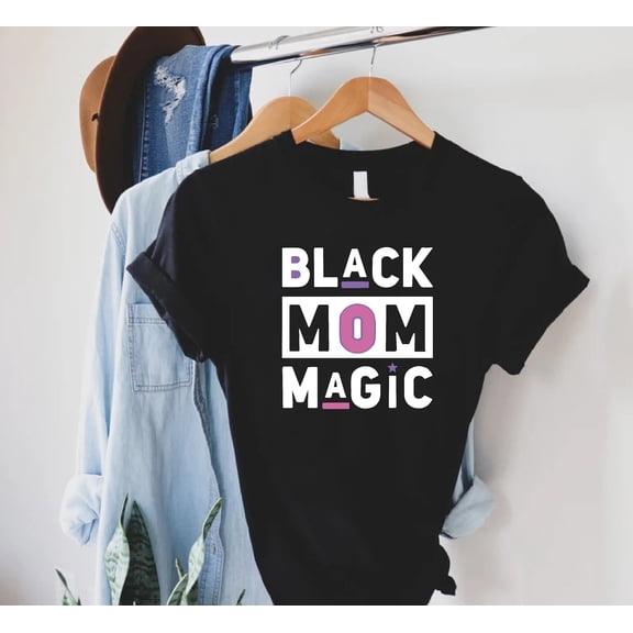 MilkCho Black Mom Shirt,Black Mom Gift,Afro Mom Shirt,Mothers Day Gift,Cool Mom Shirt,Black Mama T-Shirt,Mom Life Shirt,Black History Month Shirt