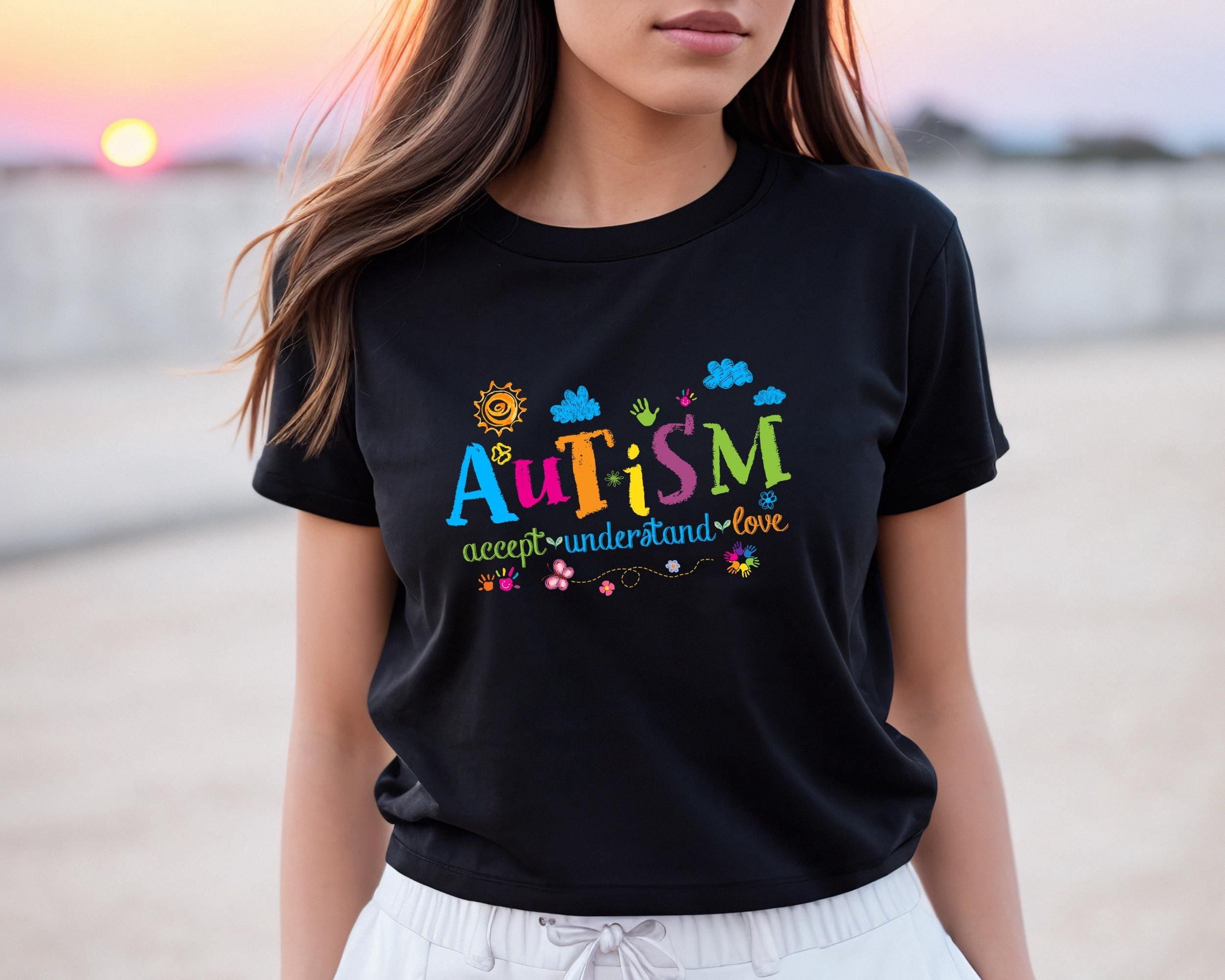 MilkCho Brushstroke Autism Shirt, Autism Awareness Shirt, Autism Puzzle Pieces Shirt, Autism Shirt, Autism Month Tee, Autism Support Shirt, Advocate