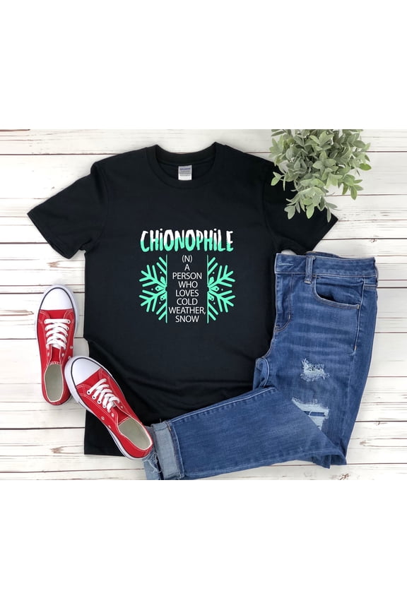 Chionophile Shirt, Winter Shirt, Winter Lover Gift, Winter Sports Shirt, Ski Shirt, Gifts For Ski Lovers, Skiing Shirt