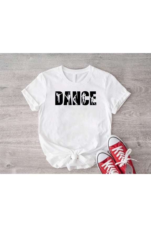 Dance T-Shirt, Dancer Woman Gift Shirt, In My Dance Era Tee, Ballet Dancer T-shirt, Ballerina Life Hoodie, Just A Girl Loves Dancing Tee.