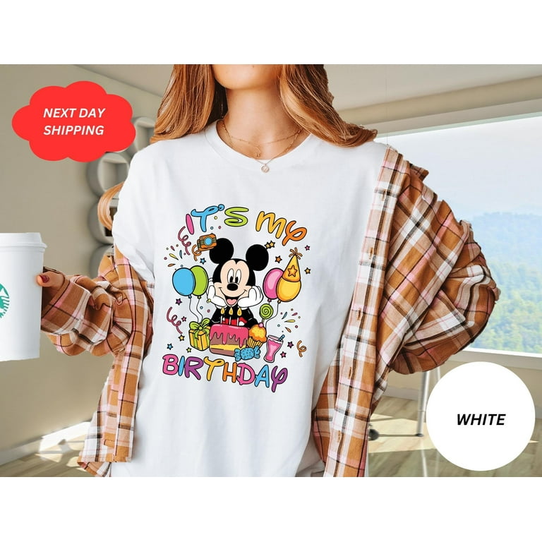 MilkCho It's My Birthday Shirt, Minnie Mouse Tee, Disney Birthday