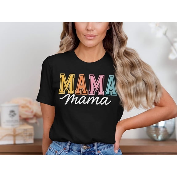 MilkCho Mama Retro Shirt, Mom Life T-Shirt, Cute Mom Graphic Tee, Colorful Mama Shirt, Mothers Day Gift Shirt, Mom Aesthetic T-Shirt