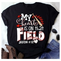 MilkCho Personalized Baseball Mom Shirt, Baseball Mom, Game Day Shirt, Gift for Mom, Sports Mom Shirt, Baseball Mom Shirts, Custom Baseball Mom Tee