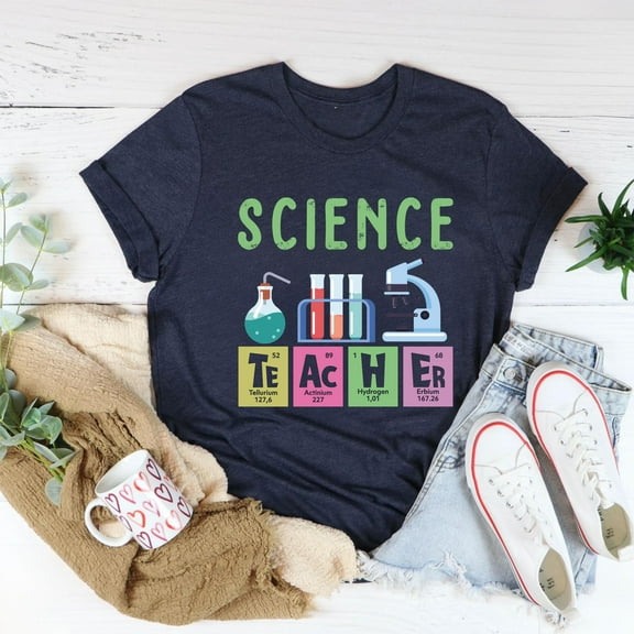 MilkCho Science Teacher Periodic Table Shirt, Science Teacher Tee, Chemistry Teacher Shirt, Science Teacher Gifts, Elementary Science Teacher Gift