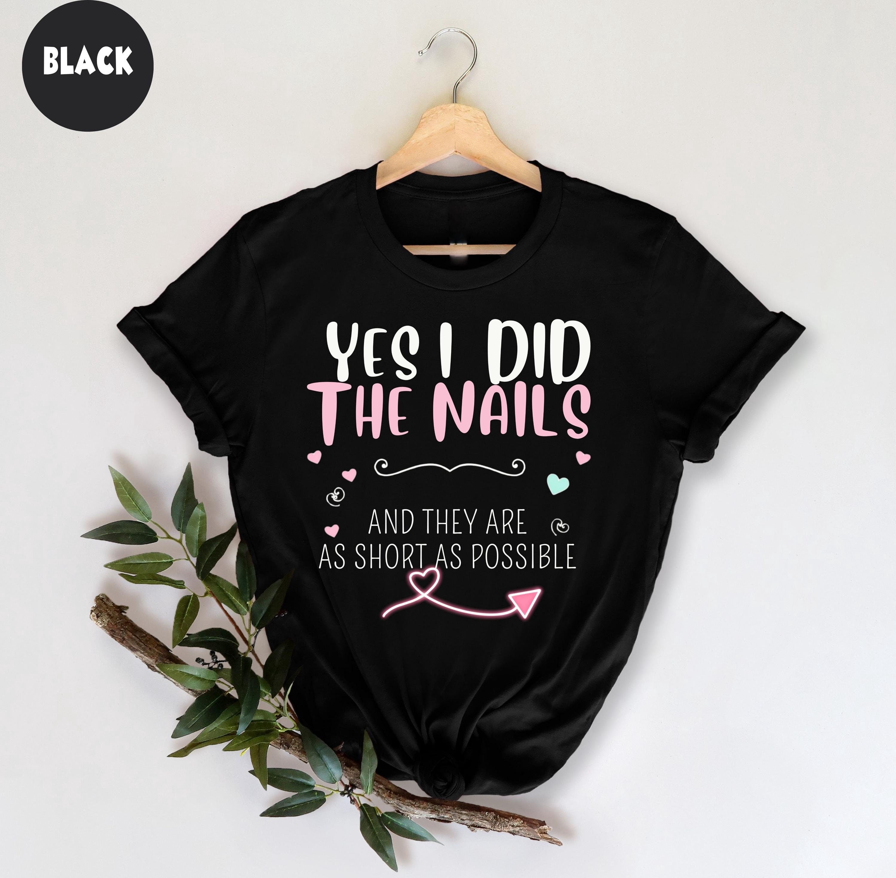 MilkCho Yes I Did The Nails And They Are As Short As Possible , Nail Salon Humor, Short Nails, Nail Care, Nail Enthusiast, Manicure