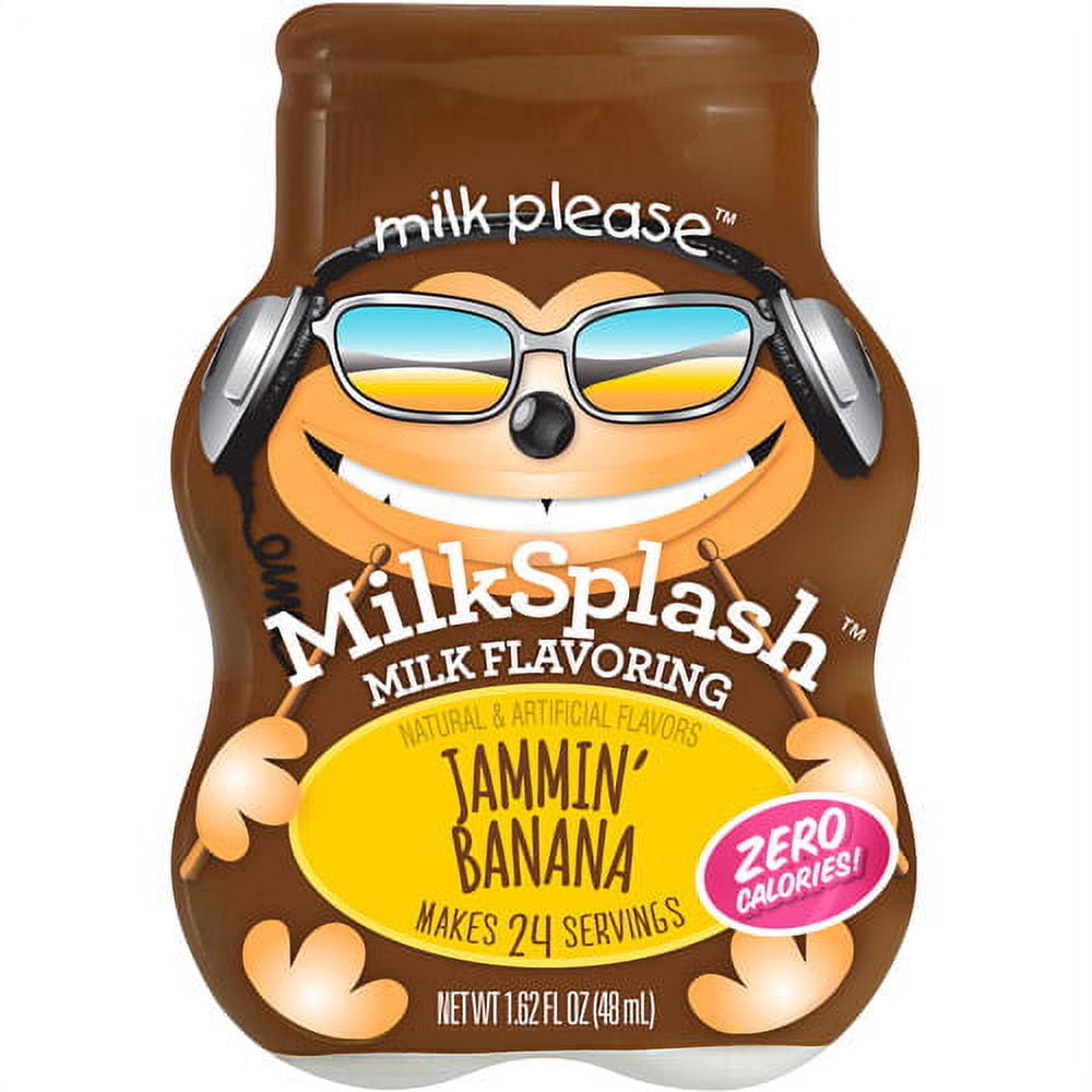MilkSplash Jammin' Banana Milk Flavoring, 1.62 Oz.