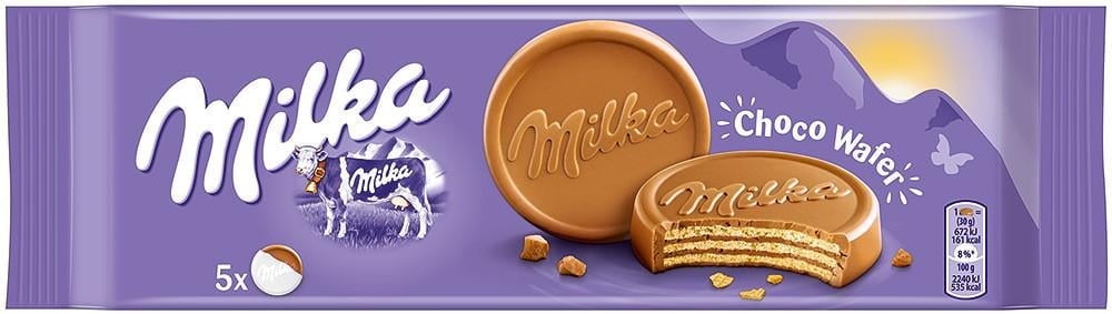 Milka Choco Wafer, 150g (5 x 30g = 150g)