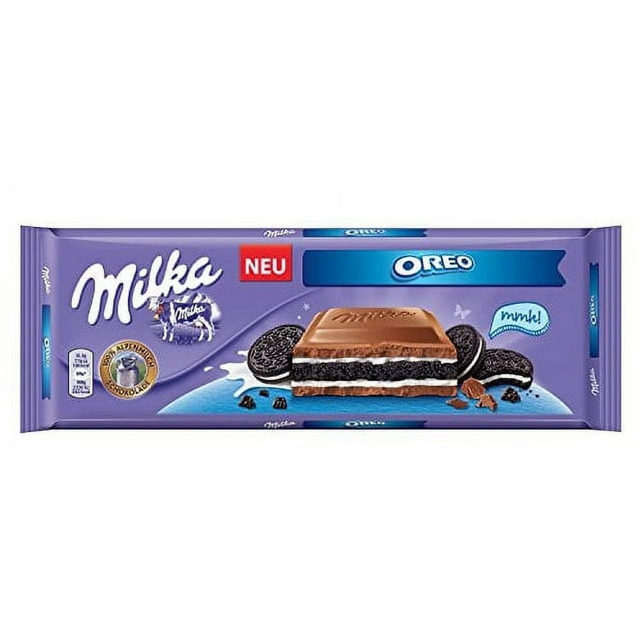 Milka Milk Chocolate Dipped Oreo Cookies, 119 g / 4.19 oz