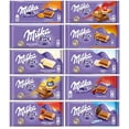 thumbnail image 1 of Milka Chocolate Assortment Variety Pack of 10 Full Size Bars - Randomly Selected No Duplicates, 1 of 12