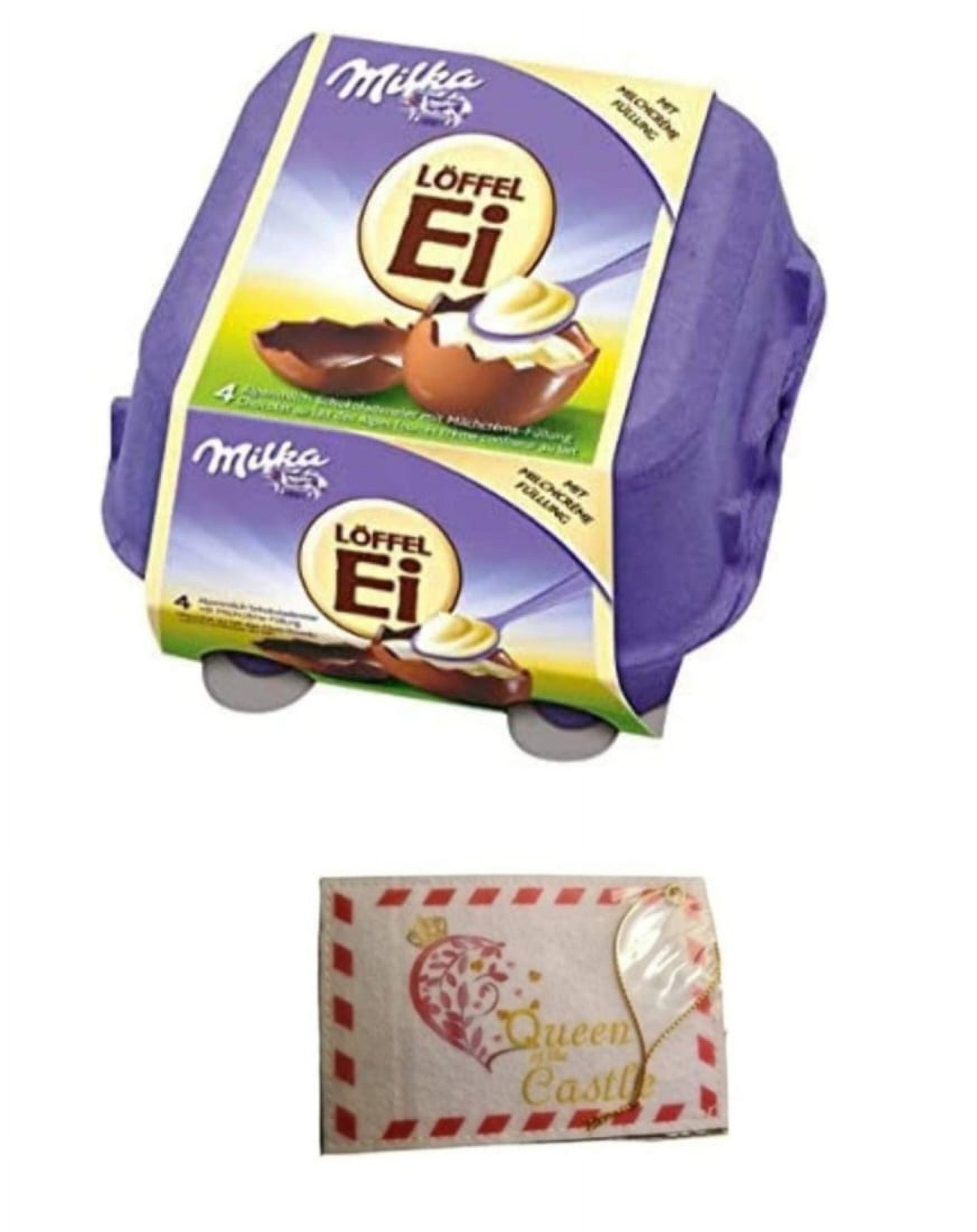 Milka Loffel Ei mit Milch Creme 4 Milk Cream Spoon Eggs with Queen of ...