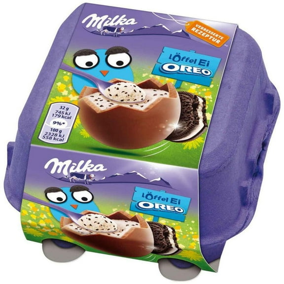 Milka Loffel Oreo Creme Filled Eggs - 136 g