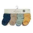 thumbnail image 1 of Milkberry Rayon of Bamboo Toddler Socks for Baby Boy Slip Free 2-4T Rustic Bloom, 1 of 2
