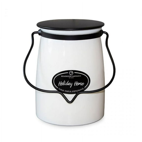 Milkhouse Candles 22 Ounce Jar Candle - HOLIDAY HOME
