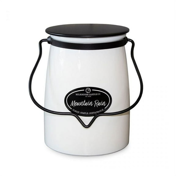 Milkhouse Candles 22 Ounce Jar Candle - MOUNTAIN RAIN